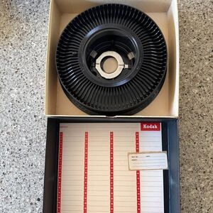 Vintage Kodak Carousel Slide Tray with Original Box